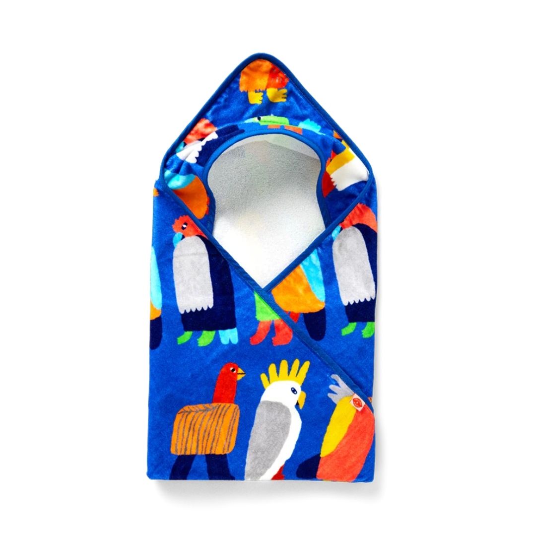 Baby Hooded Towel Flamin' Galahs