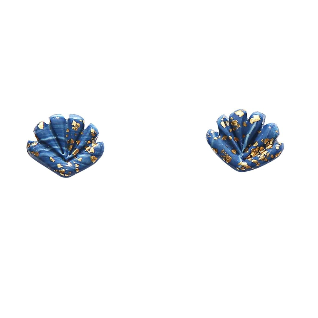 Blue Shell Studs