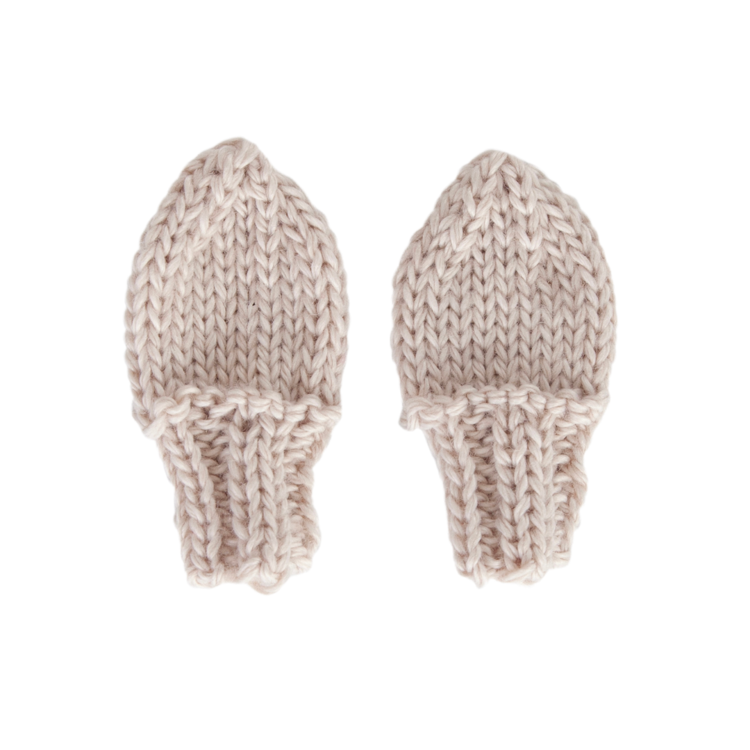 Cottontail Mittens- Oatmeal