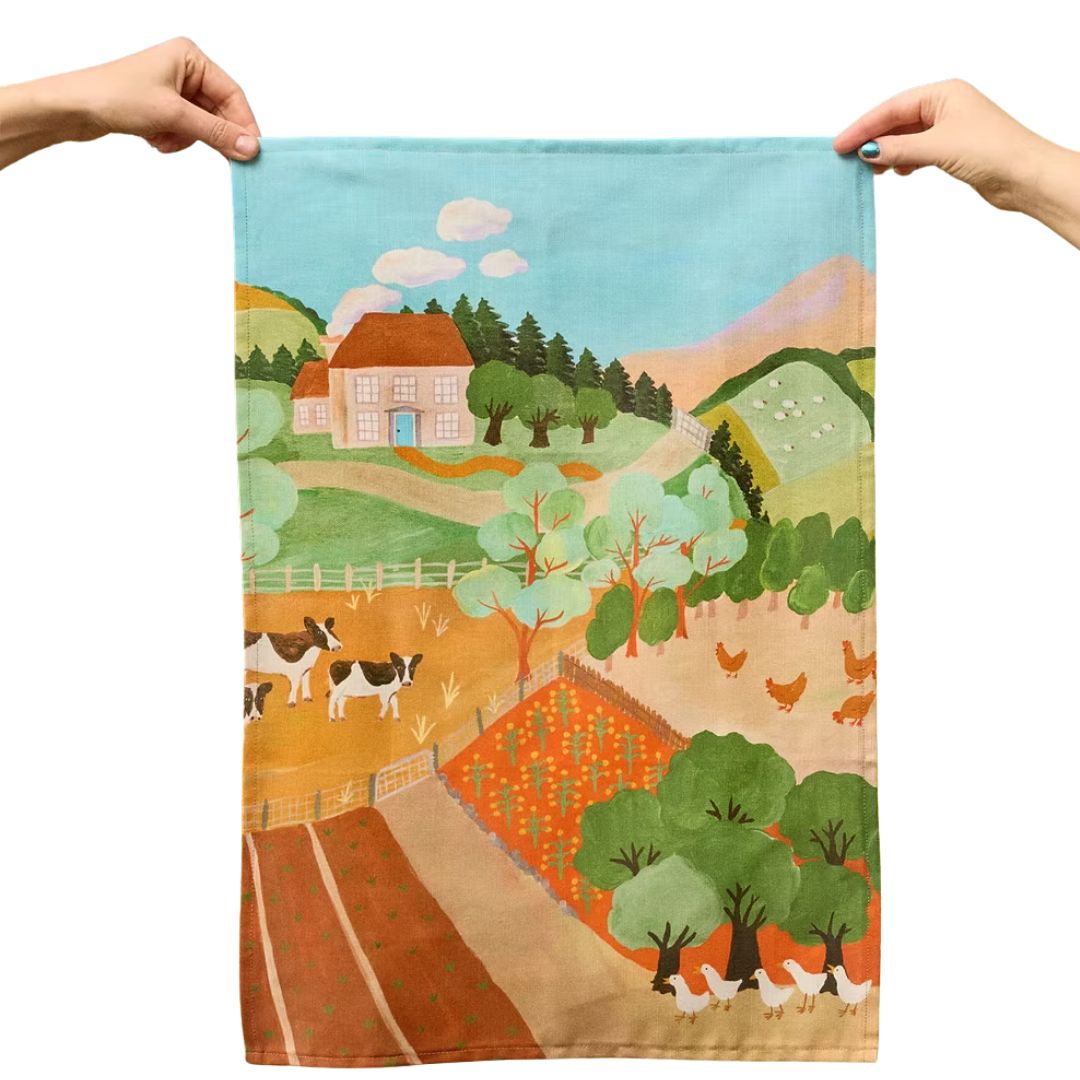 Hobby Farmn Tea Towel