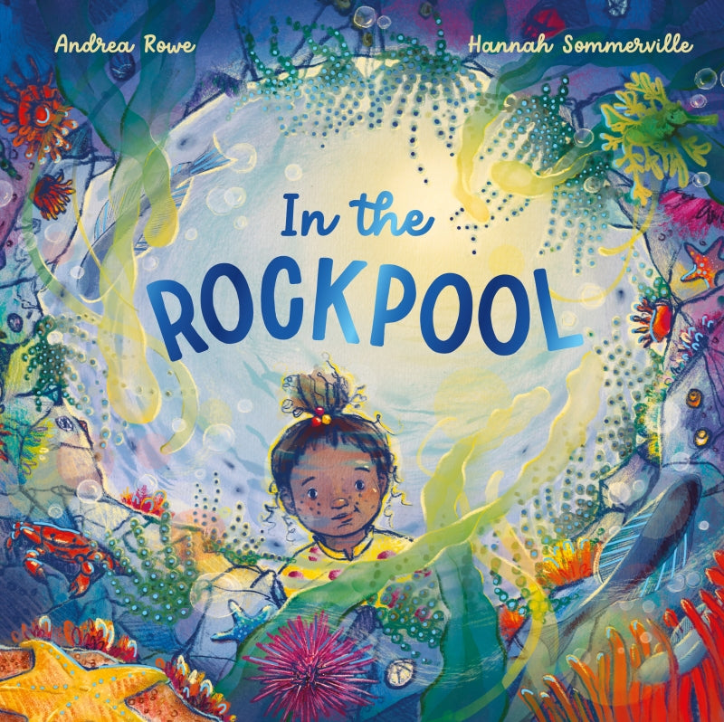 One little rockpool. Two little eyes. Three little urchins, bobbing with the tide.  Little people love to explore little worlds! Dive into the rockpool with this glittering and gorgeous board book for our smallest nature-lovers, from the CBCA award-winning creators of Jetty Jumping, Andrea Rowe and Hannah Sommerville.