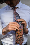 Silk Tie - Waran by Minyawe Miller