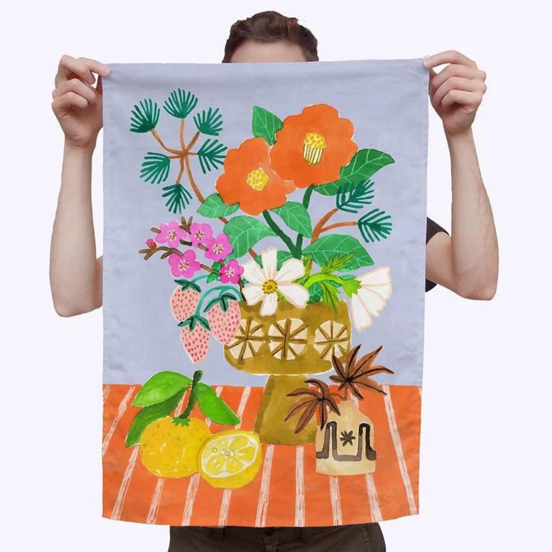 Four Seasons Tea Towel
