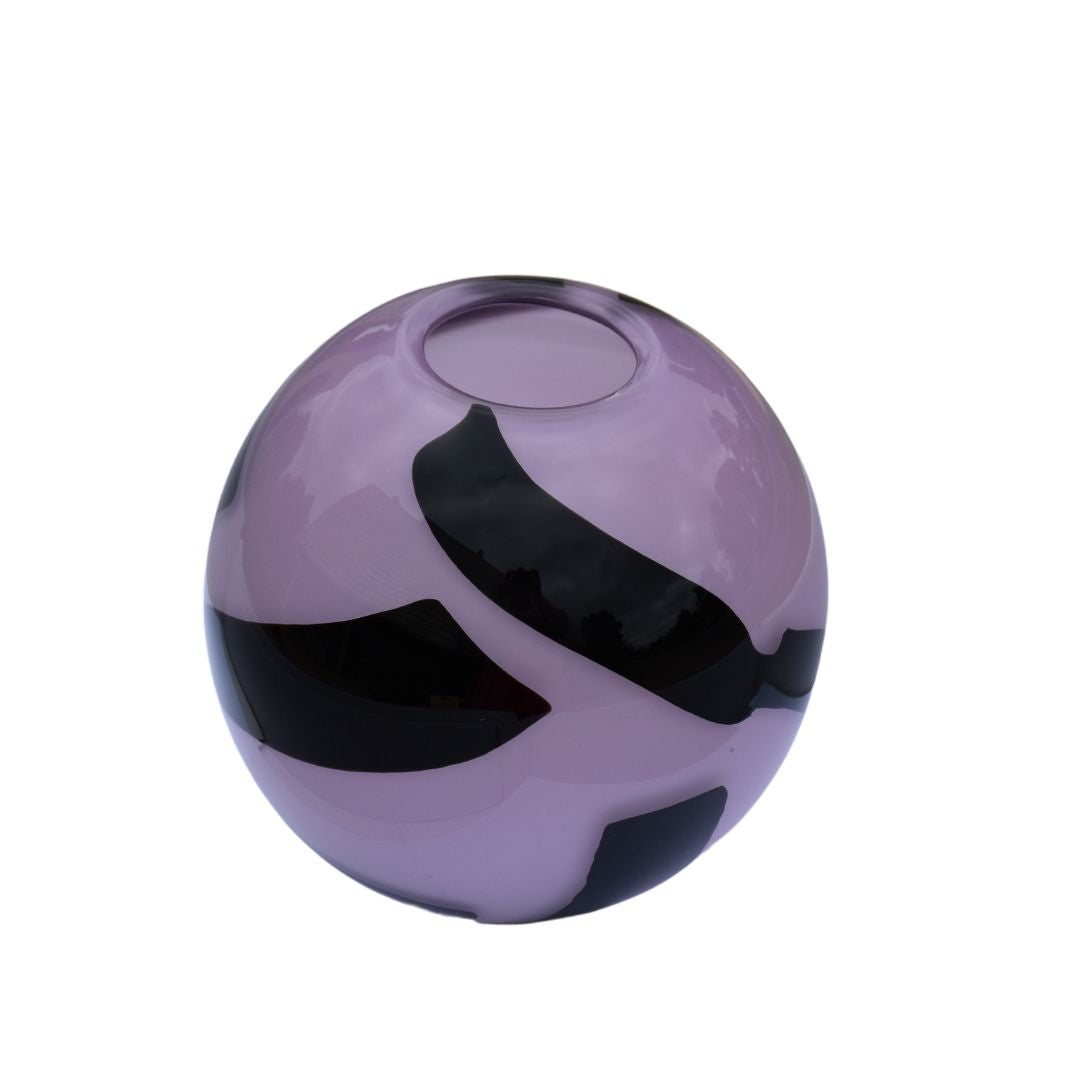 Large Dos Vase - Pink/Black