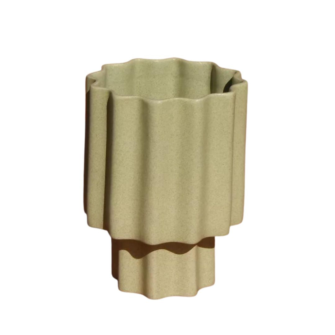 Regular Tapered Vase - Wheat