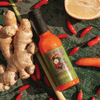 Ginga Ninja hot sauce packs a fresh ginger and lemongrass hit for a balanced hot sauce.