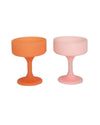 Colour every experience with peach + petal 'mecc' silicone glassware by Porter Green.