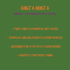 Ginga Ninja hot sauce packs a fresh ginger and lemongrass hit for a balanced hot sauce.