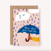 Here When You Need Me Card - Support Sympathy Friendship 