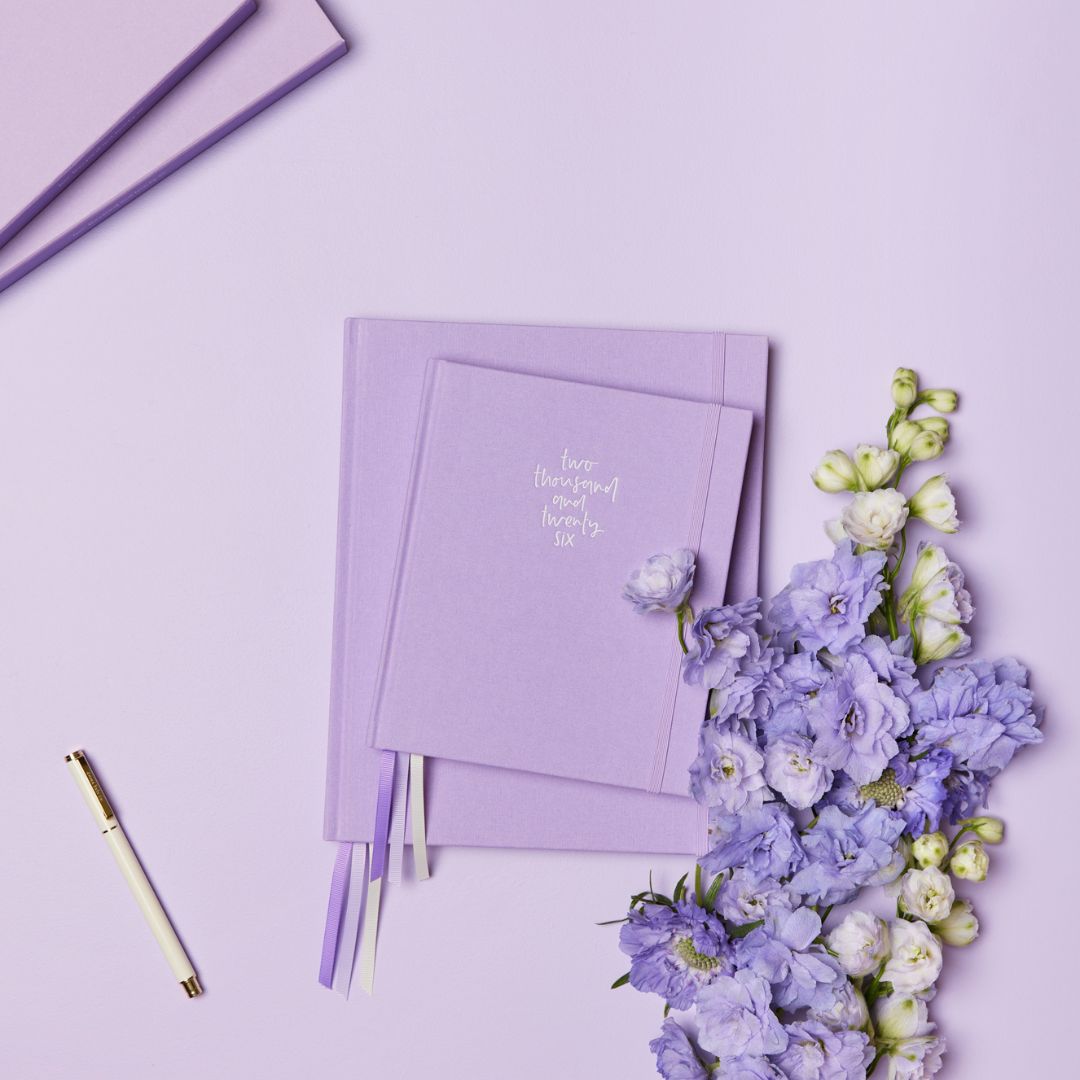 2026 Planner | Signature Vertical Weekly | Lilac