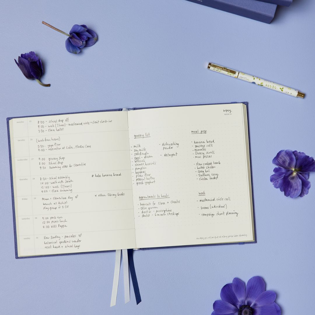 2026 Planner | Signature Vertical Weekly | Violet