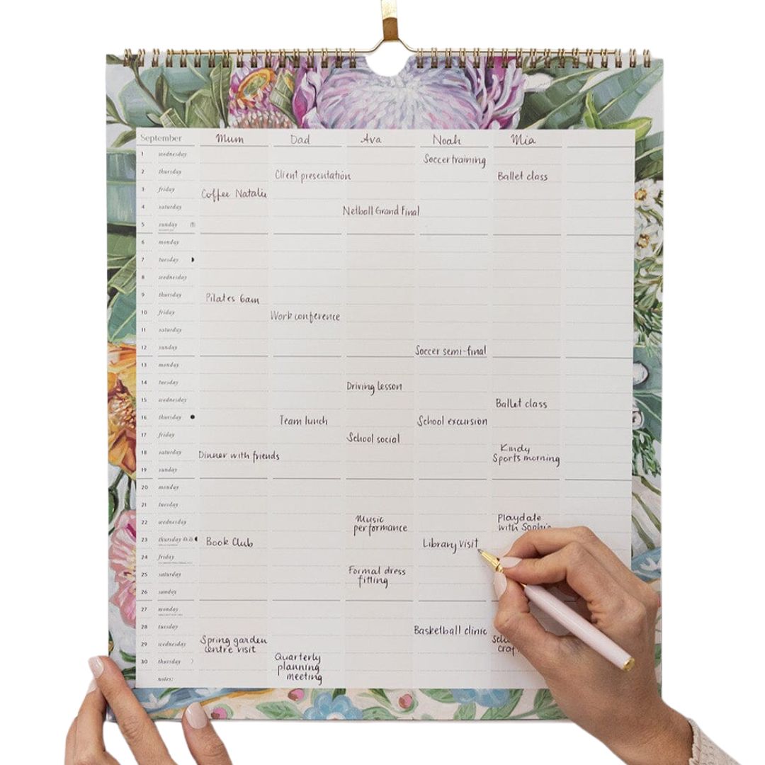 2027 Family Wall Calendar - Still life