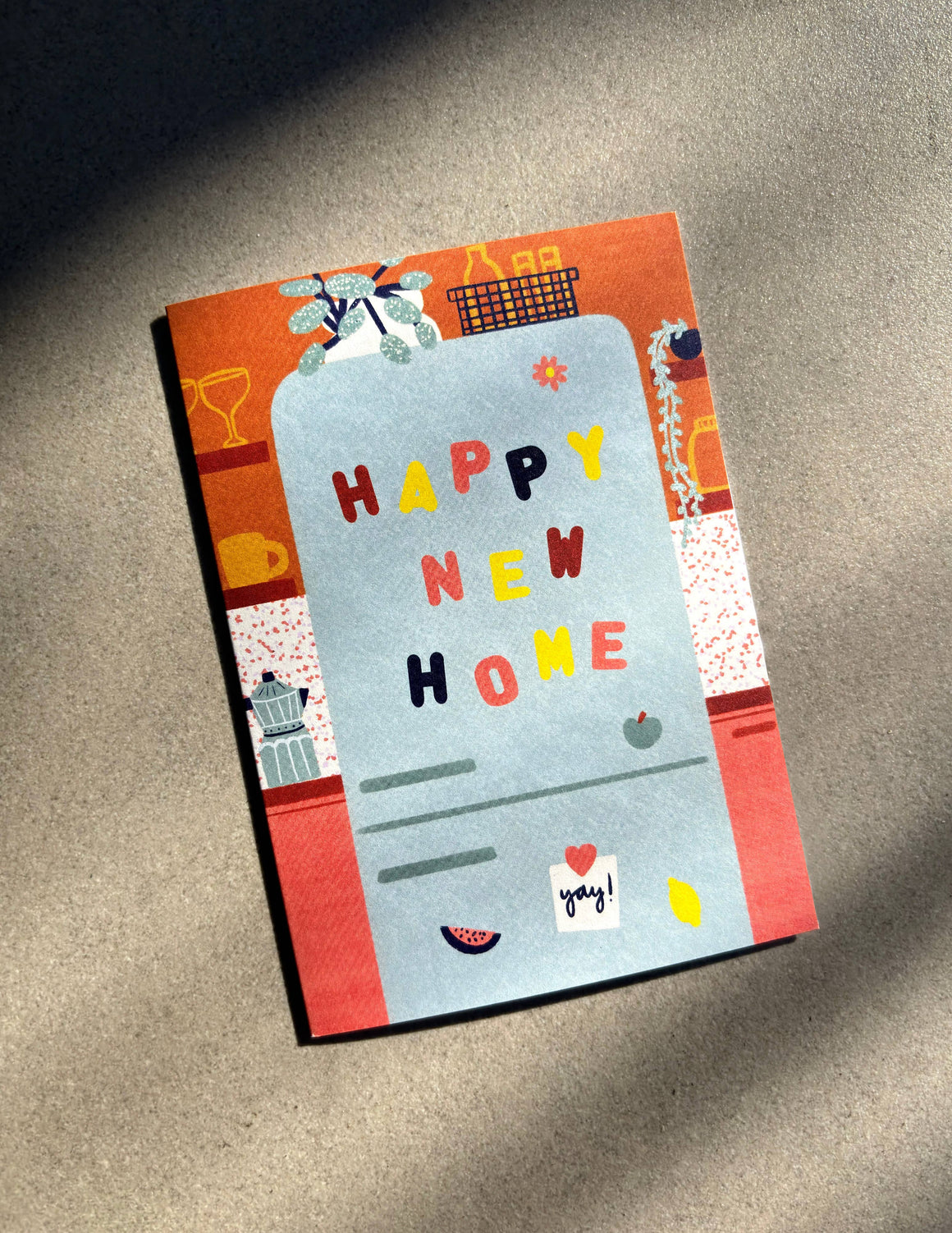 Happy New Home Magnets Card - Housewarming Card New House