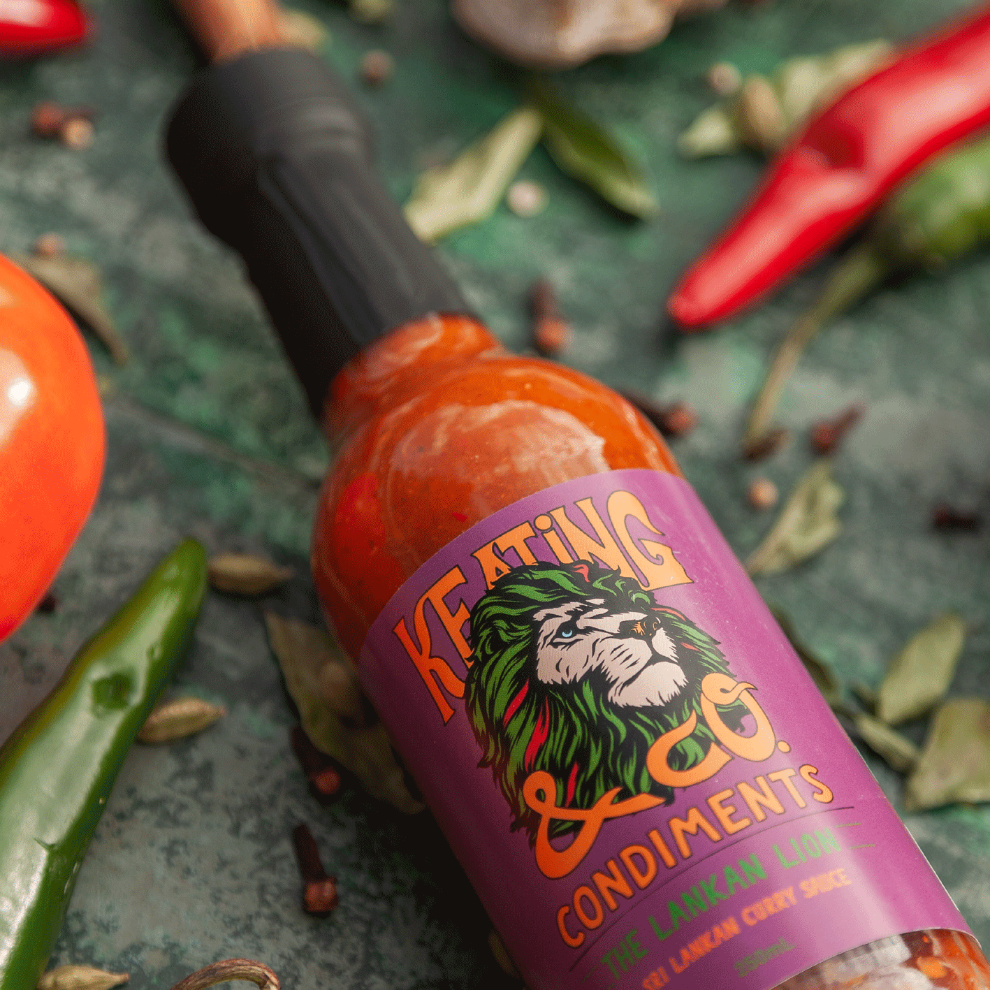 The Lankan Lion is inspired by our mother-in-law’s authentic Sri Lankan curry base.