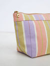 Miami Stripe Cosmetic Case