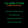 Jalapeno Jitman is the perfect gift for the foodie dad!