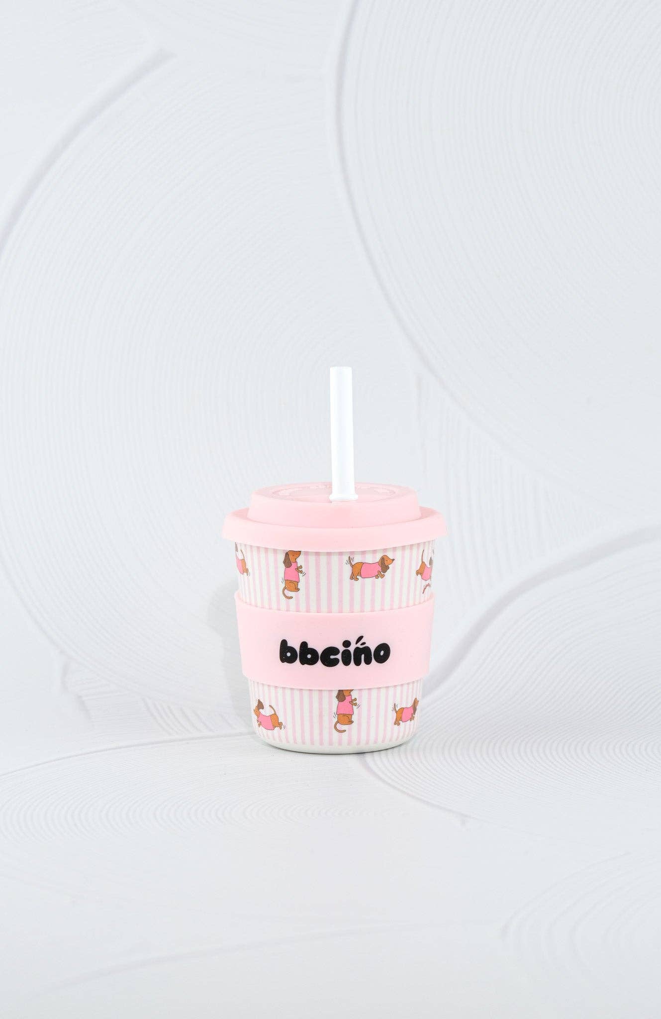 Dash in Pink Kids Keep Cup - 240ml (STRAW INCLUDED)