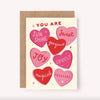 Sweet Hearts Greeting Card - Love Anniversary Valentine's