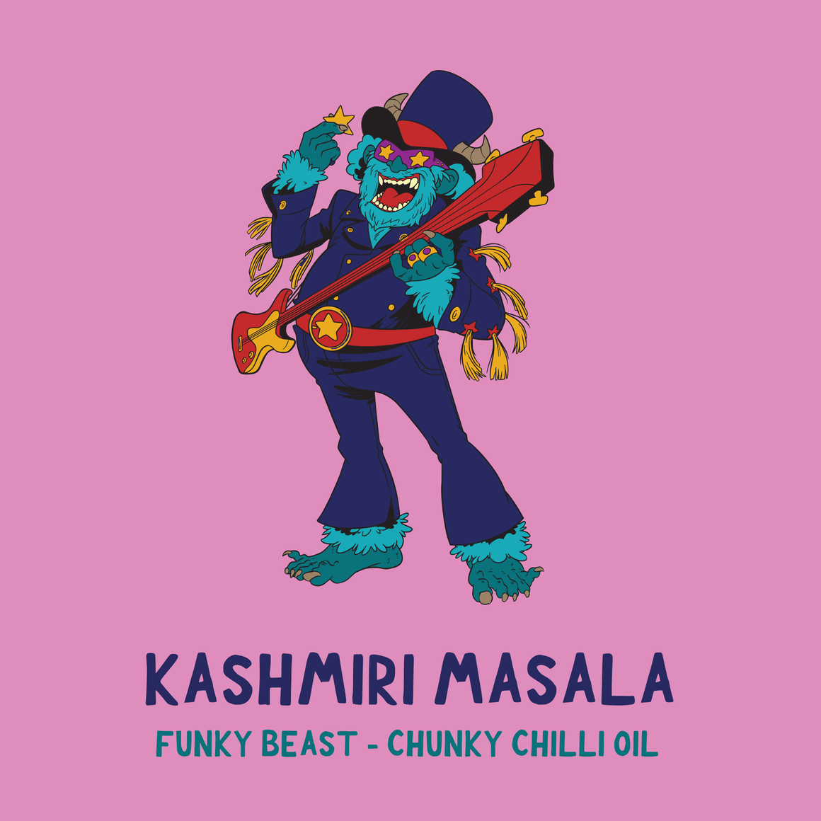 Funky Beast - Kashmiri Masala (Indian Chunky Chilli Oil)