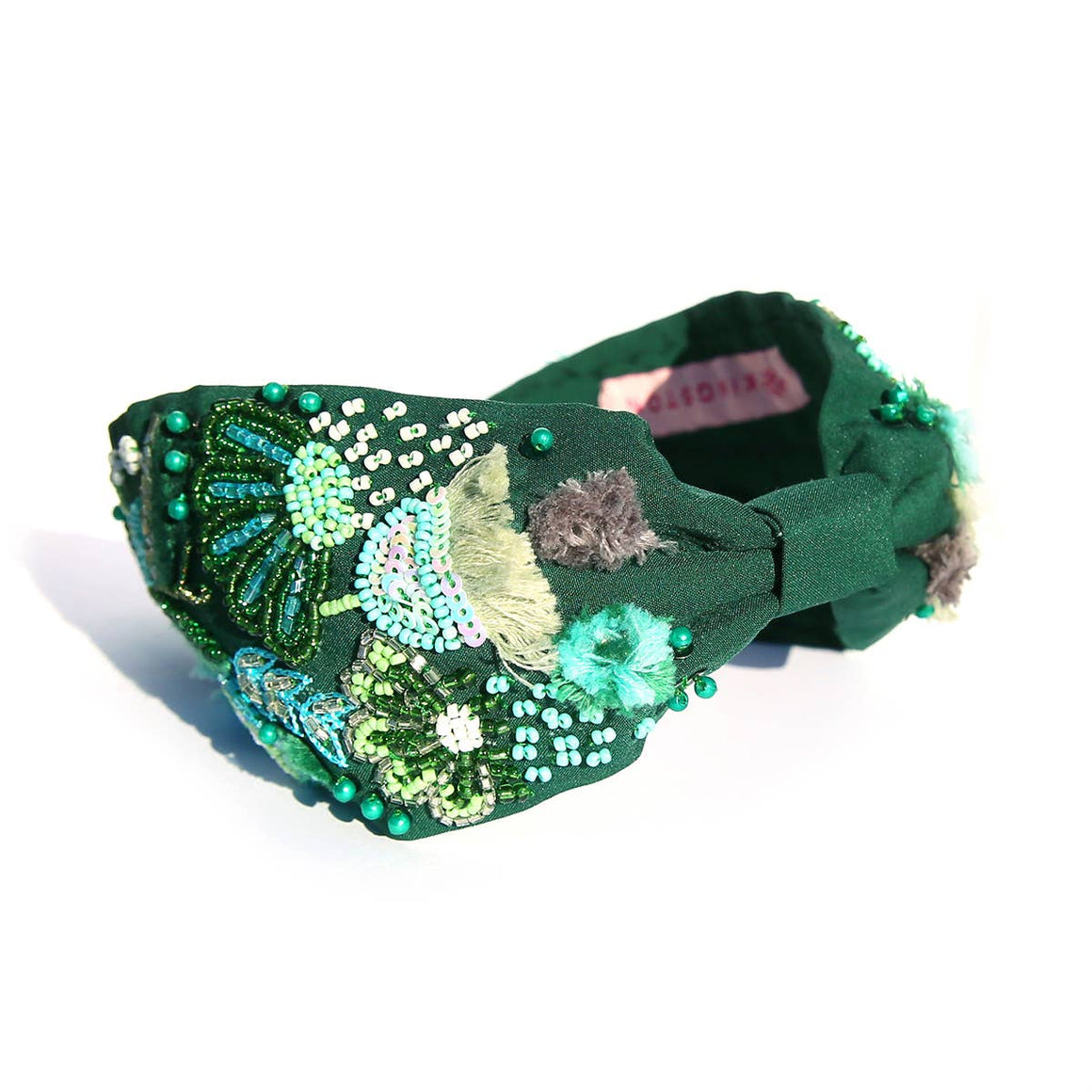 Emerald Blossom Headband