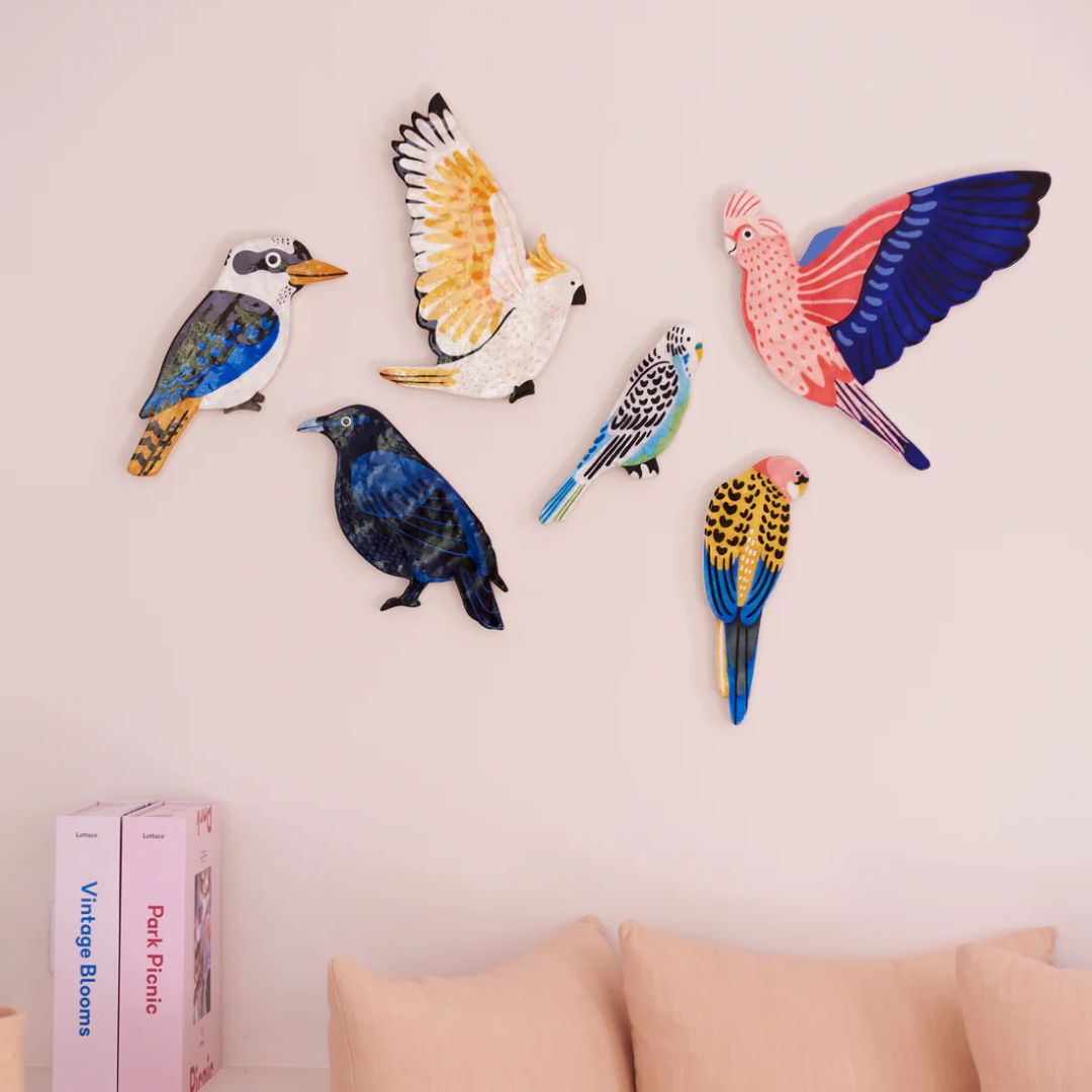 Aerial Budgie Wall Art