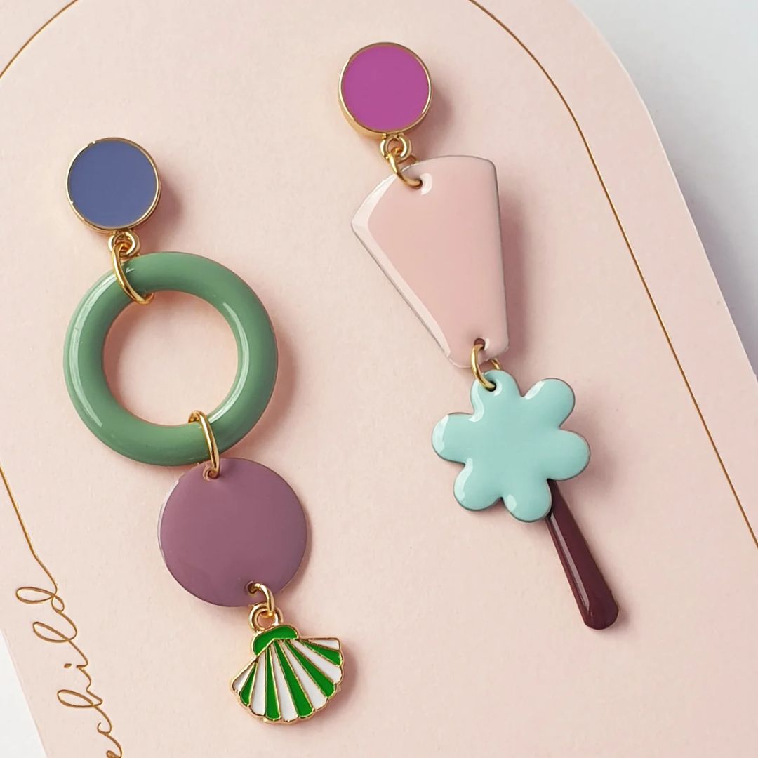 À LA CARTE Earrings- Duckegg