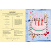 Martina Calvi's book 'A Year of Junk Journaling' has a fabulous cover with a plaid pattern and red bow design.