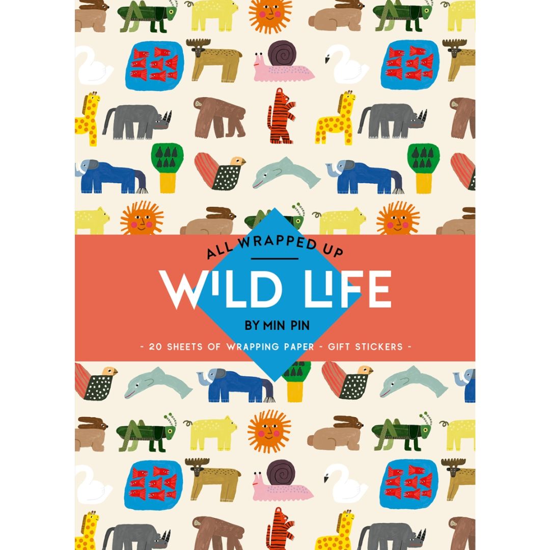 The best wrapping paper books full of Min Pins incredible illustrations!