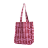 Amata abstract Tote Bag in pink and purple from Sage and Clare