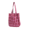 Amata abstract Tote Bag in pink and purple from Sage and Clare