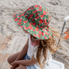 Acorn Hat - Apples wide brim sun hat