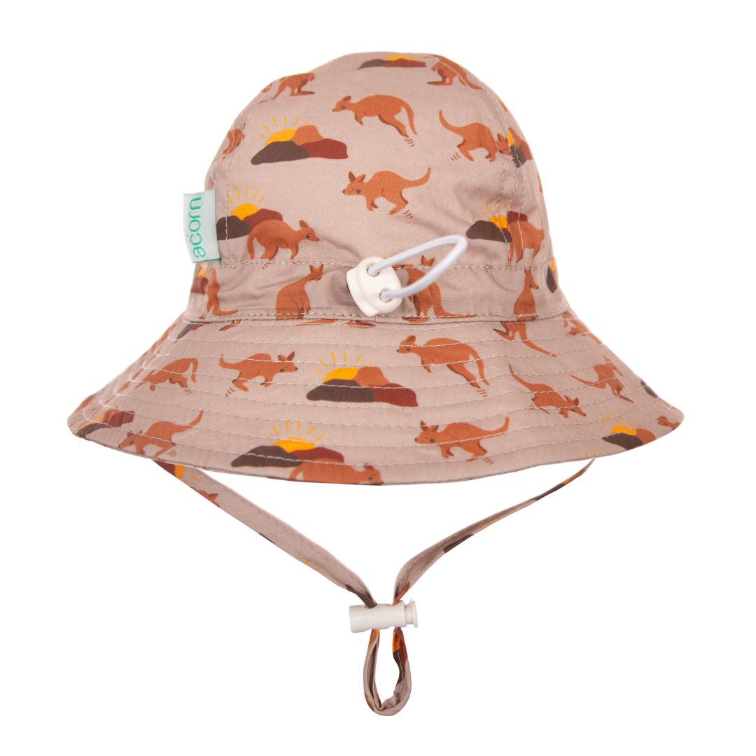 Acorn Hat - Aussie Sunset wide brim hat