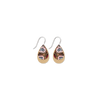 Azeza Possum Country Layered Double Tear Drop Earrings
