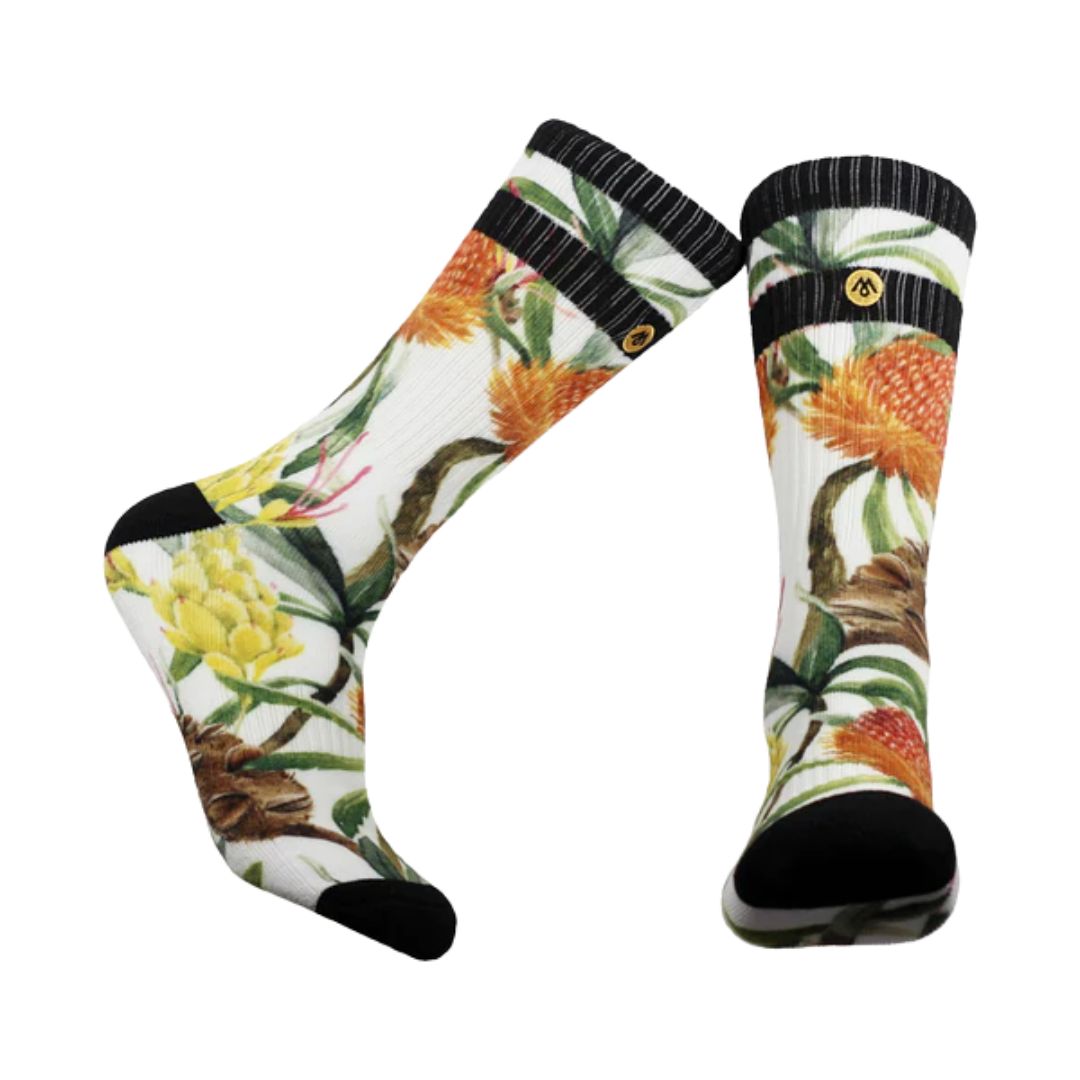 BANKSIA Flower Socks