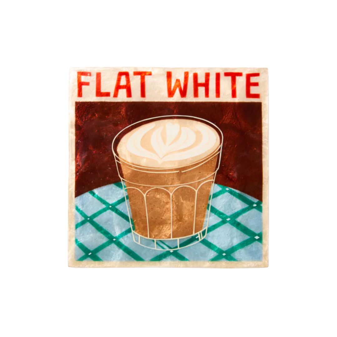 Barista Wall Art - Flat White