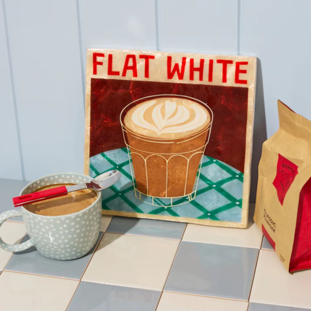 Barista Wall Art - Flat White
