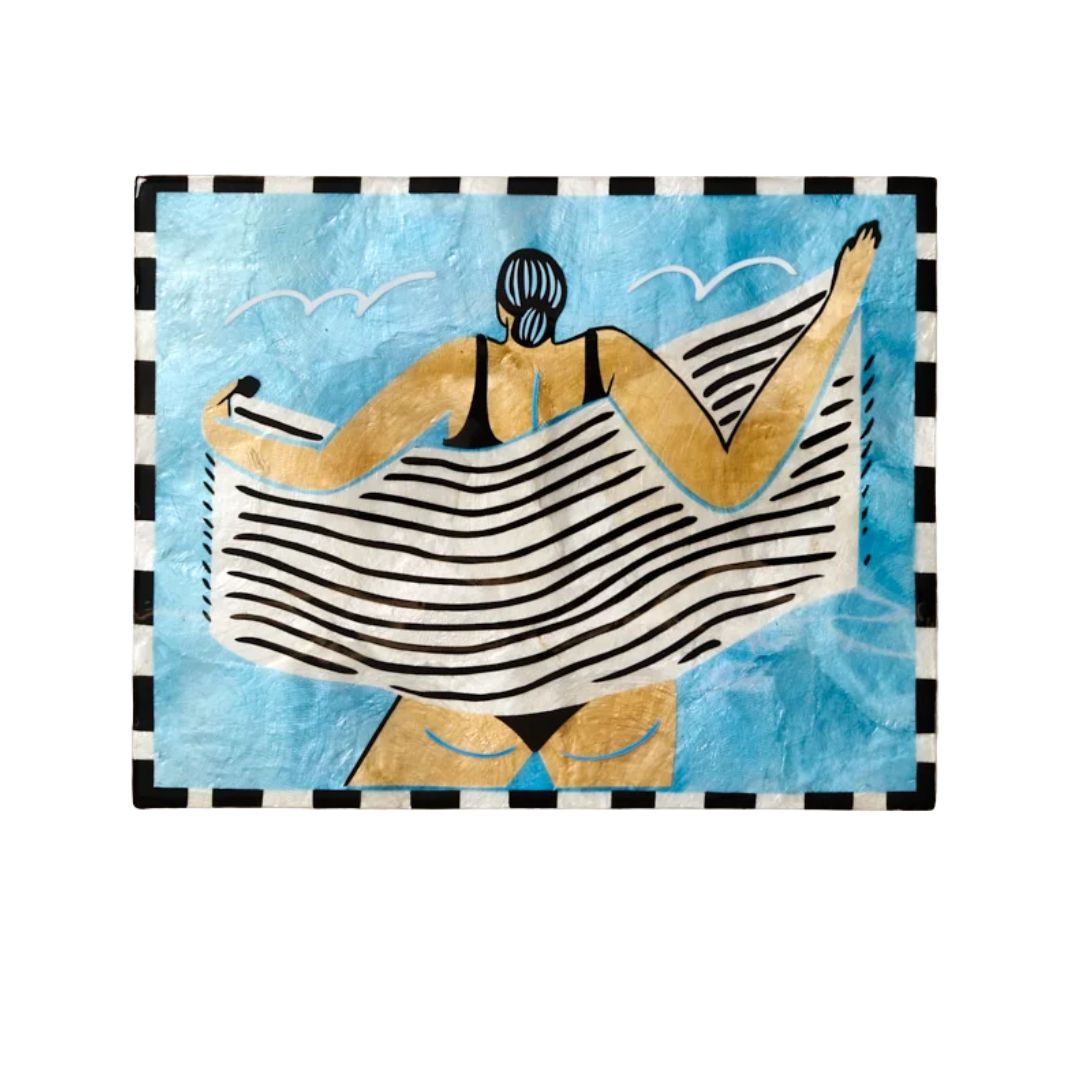 Beach Day Wall Art - Towel Off