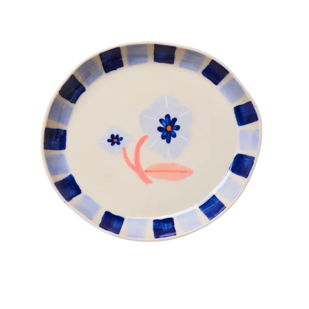 Bloomie Blue Flower Dish