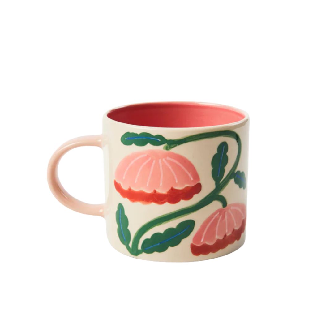 Bloomie Pink Flower Mug