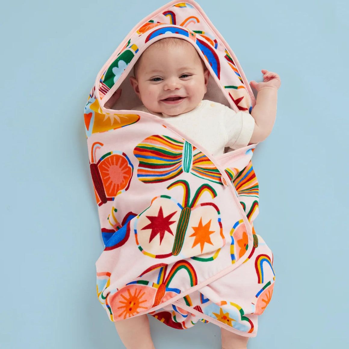 Baby Hooded Towel / Flutterby