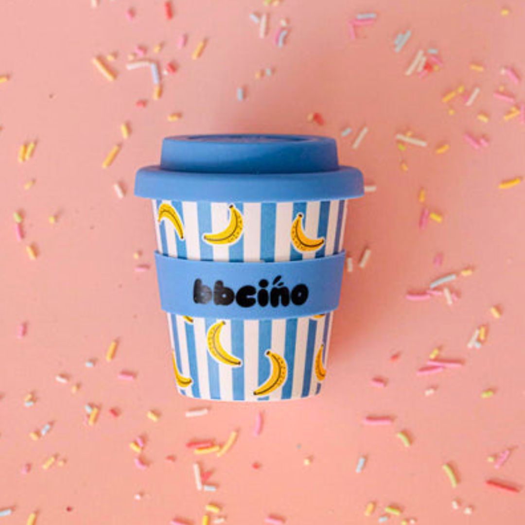 Banana-Rama Babycino Cup - 120ml (STRAW INCLUDED)