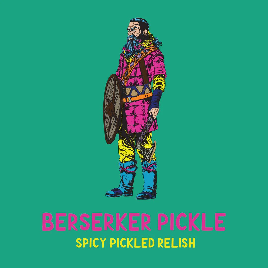 Berserker Pickle – Spicy Pickled Relish - Keating & Co