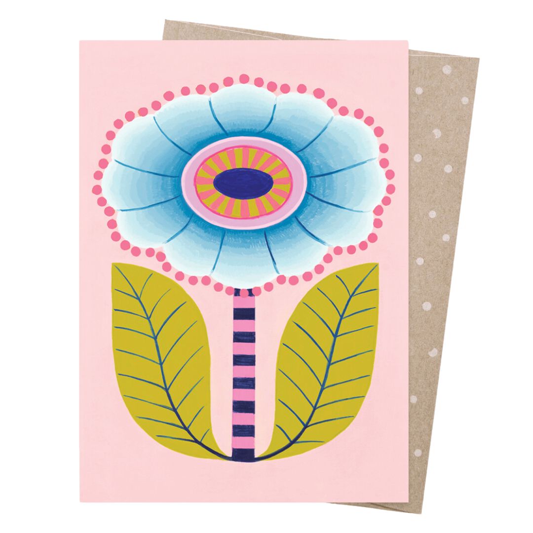 Blue Bloom // Greeting card