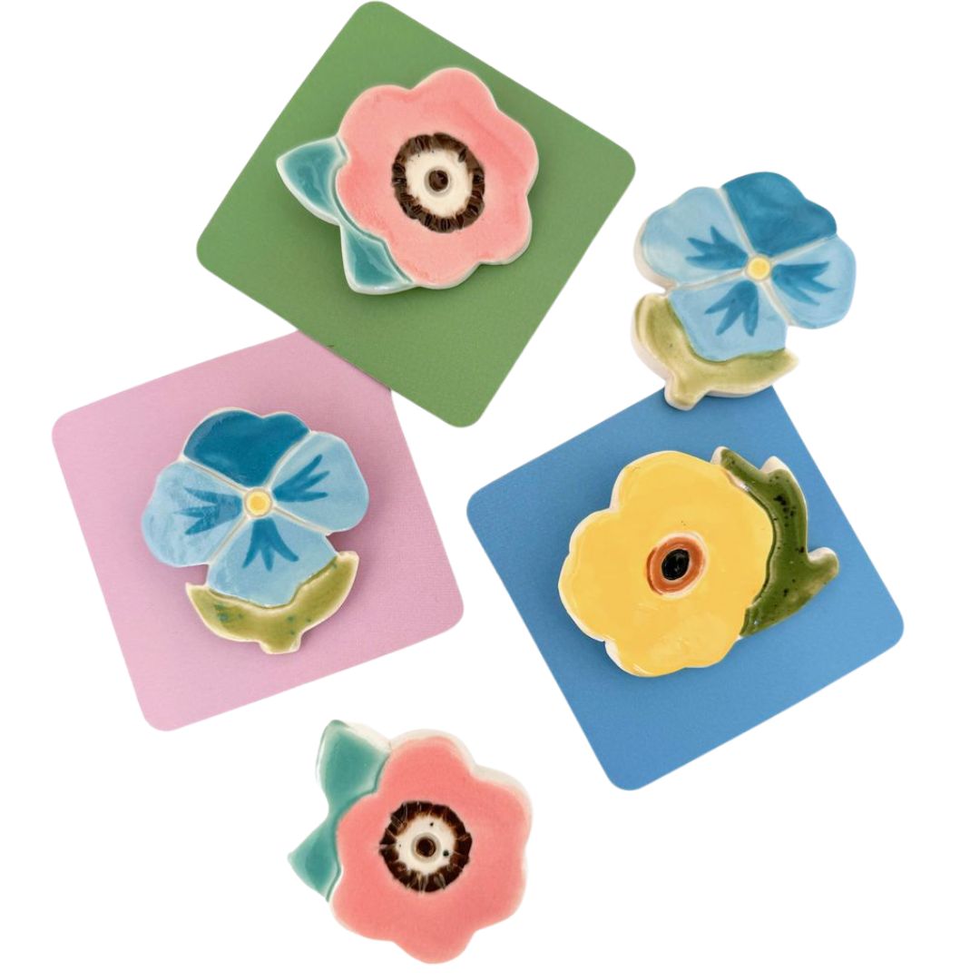 Pansy Brooch