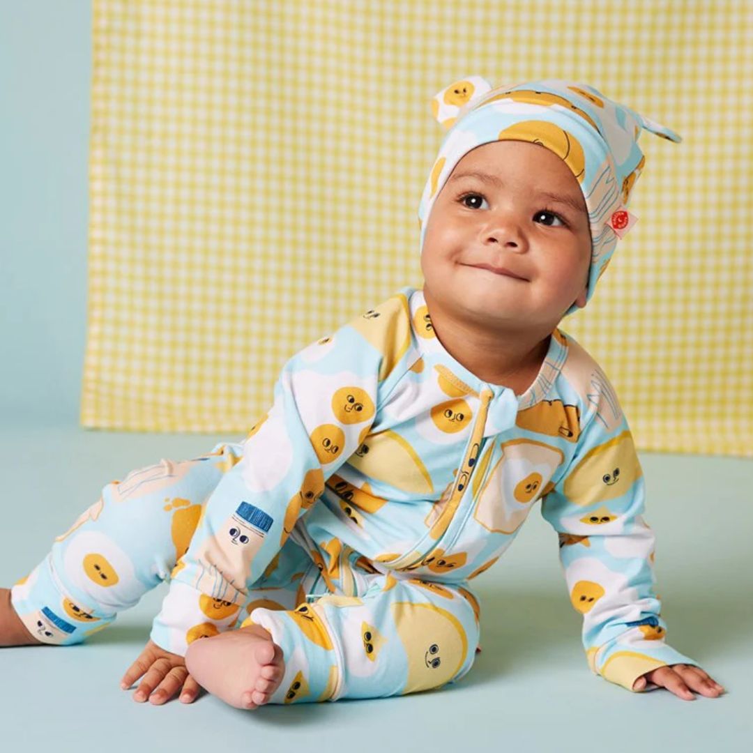Brunch Buddies- Long Sleeve Zip Suit