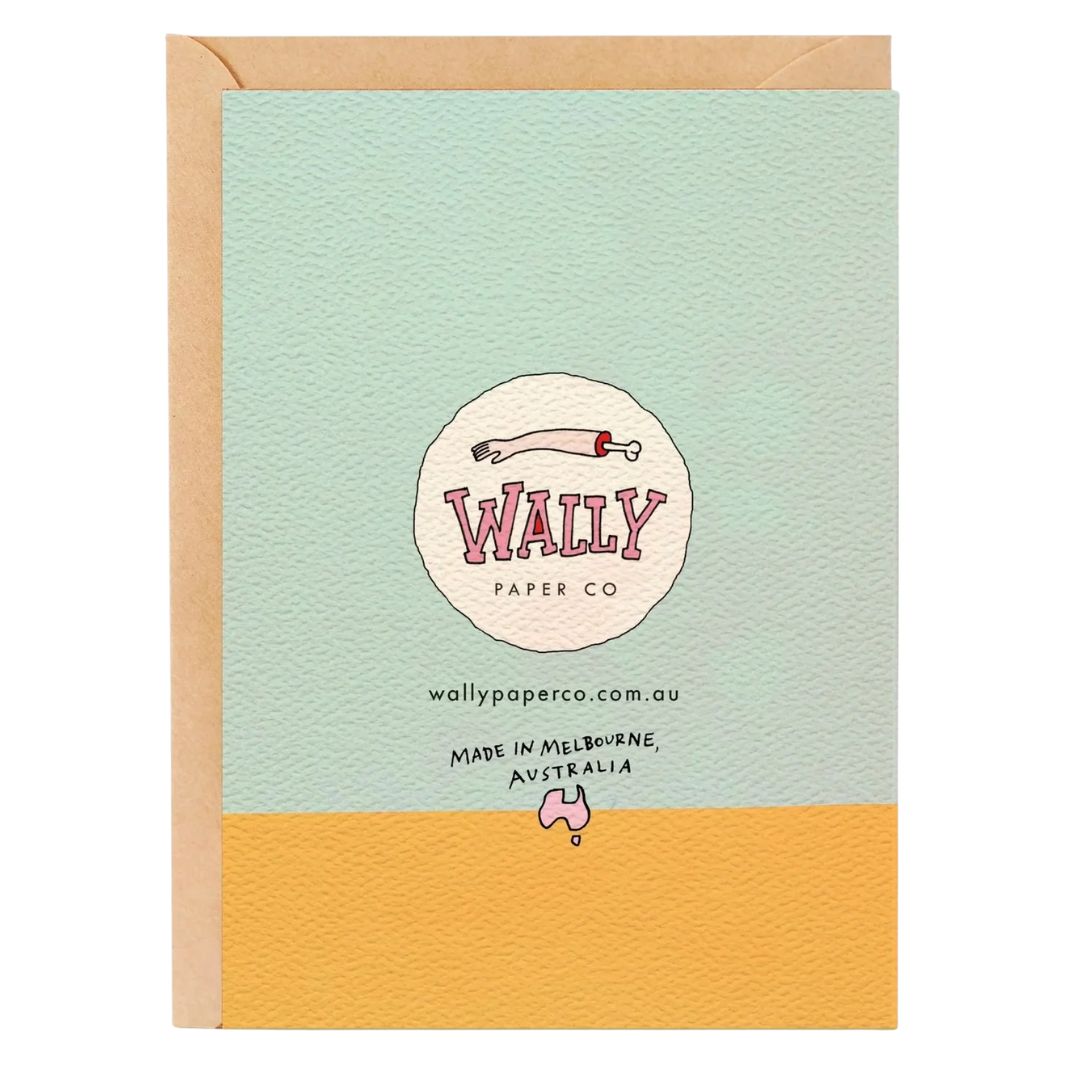Busy Wrapping Card