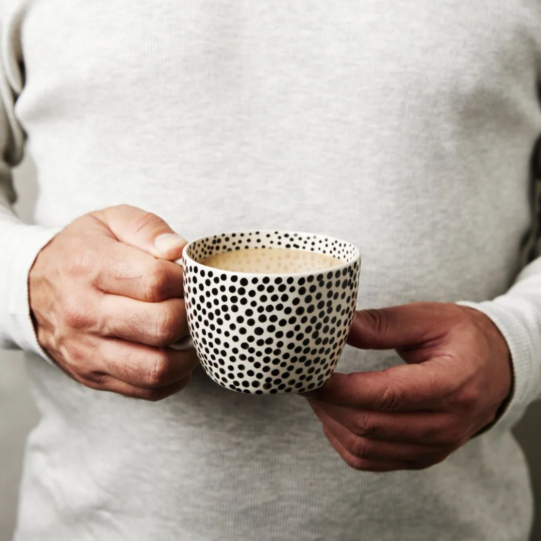 Chino Mug Black Sprinkle