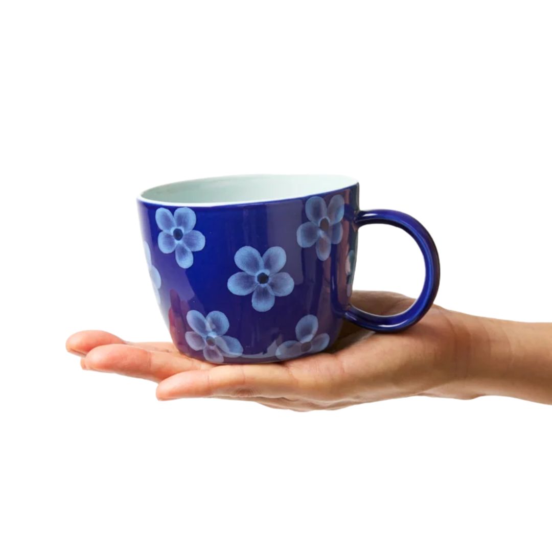 Chino Mug Daisy Navy