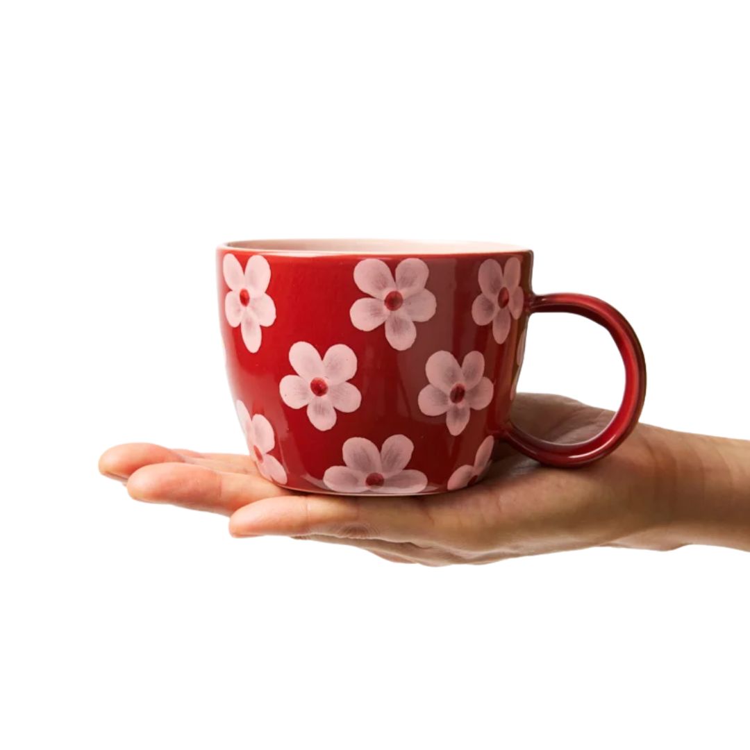 Chino Mug Daisy Wine