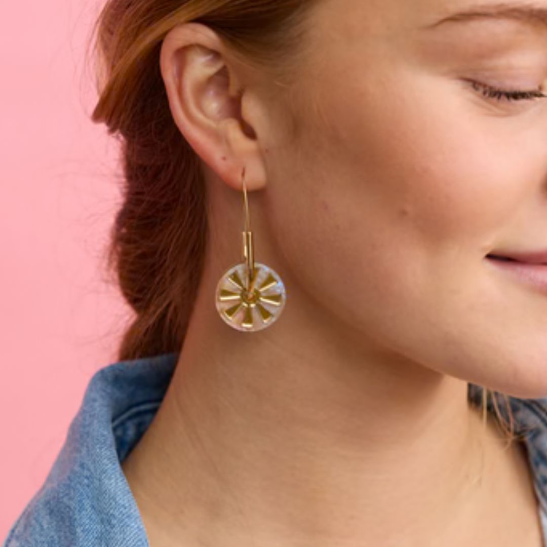 Calypso Earrings - Gold/gold